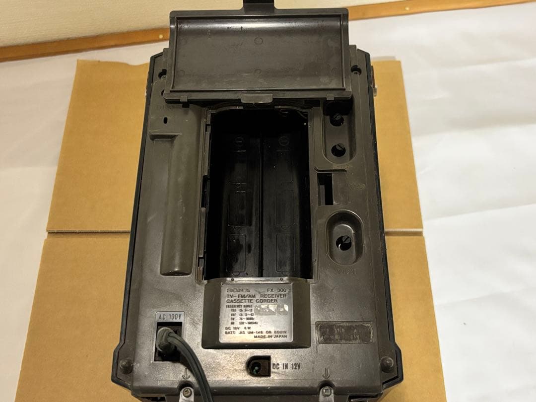 SONY ソニー ラテカセ JACKAL300 FX-300 1977年製