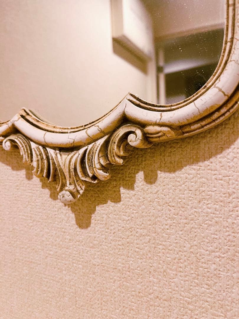 鏡　アンティーク　壁掛け