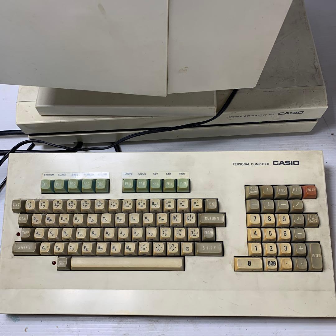 希少レアCASIO FP-1100 デスクトップコンピュータ