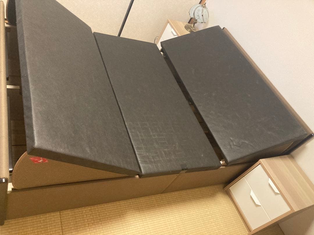 丸八真綿　マルハチ ダブル　収納　ベット 愛知県引き取り希望