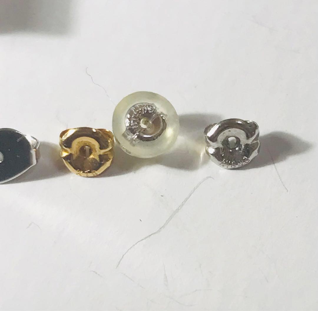 K18 k14ポンテヴェキオ　片耳ピアス　3点セット