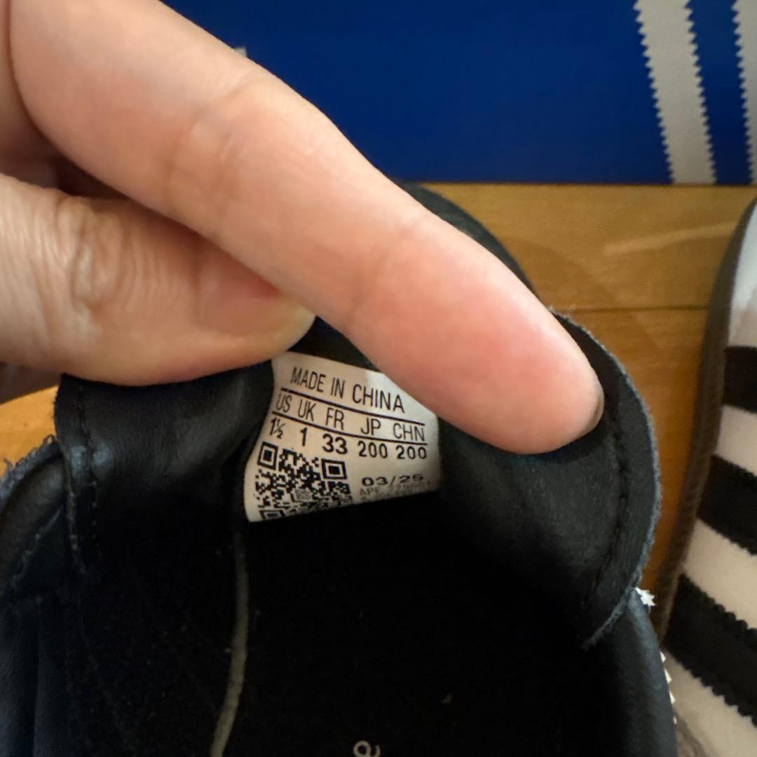 adidas Samba ブラック ホワイト スニーカー