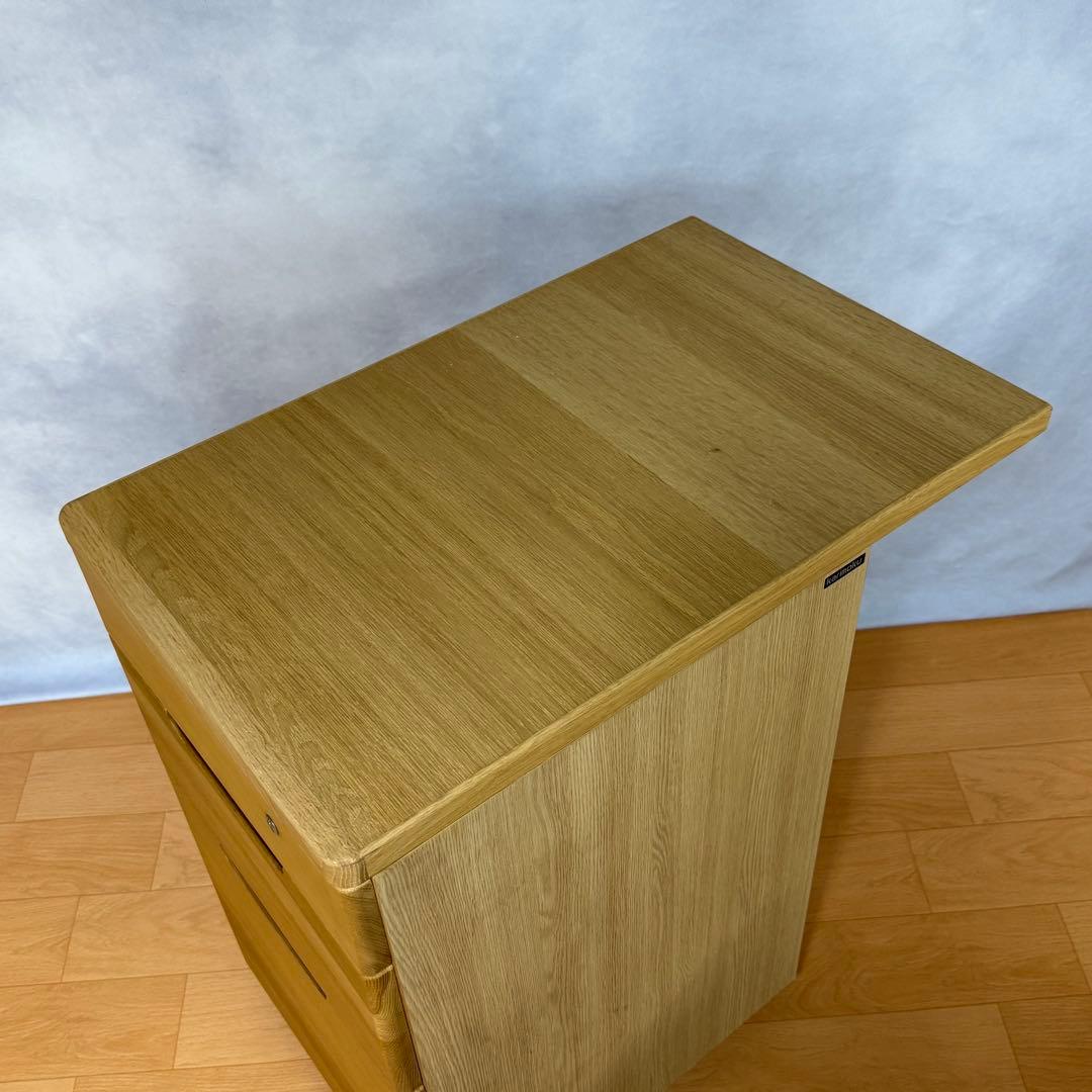 カリモク家具 ピュアナチュール デスクワゴン SU0377 ピュアオーク