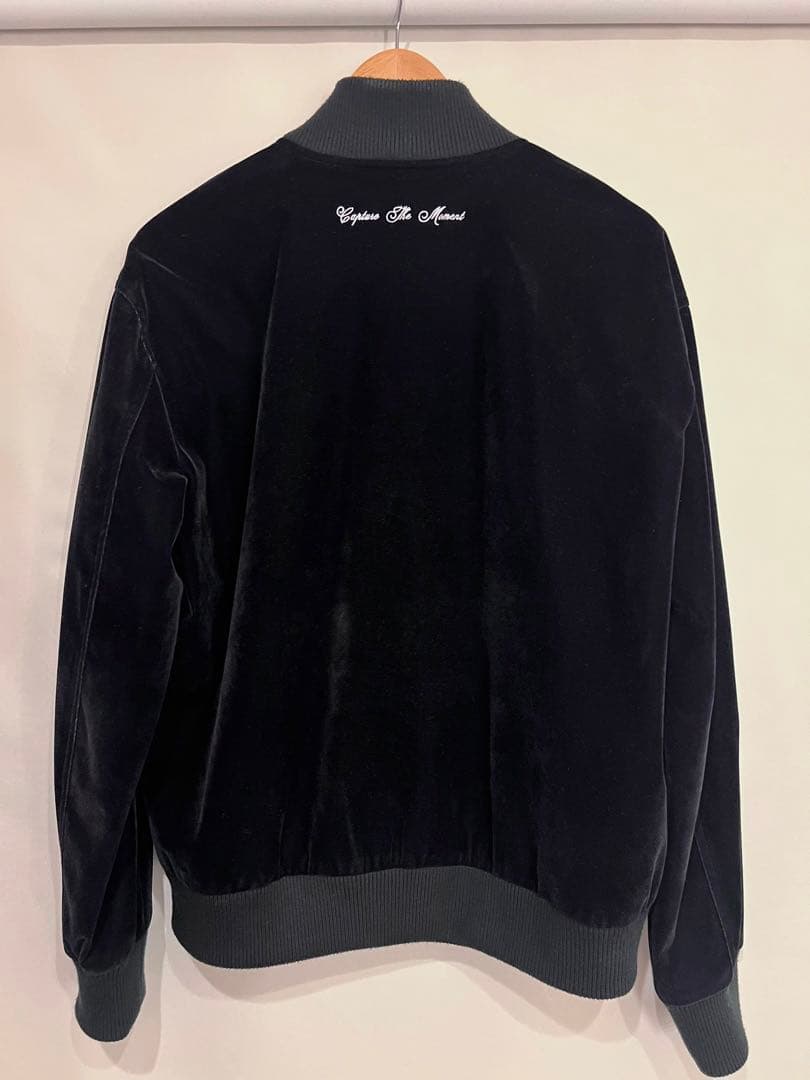 ★LAST NEST★ベロア調スタジャン Jesus layered tee M
