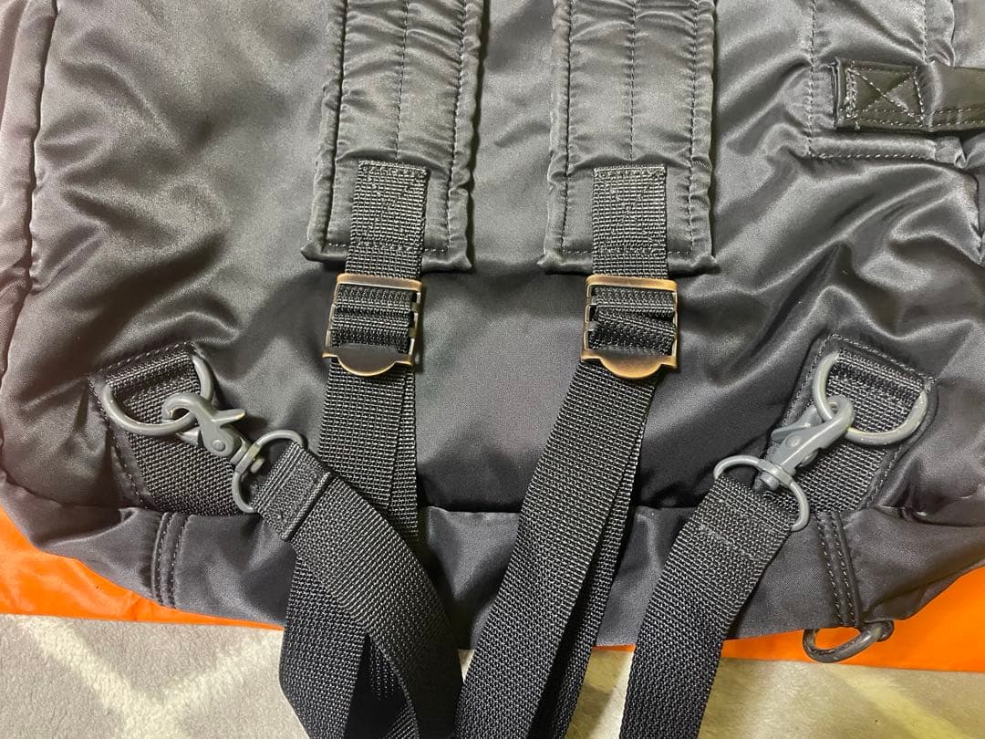 【美品】PORTER ポーター タンカー 3way 2層式　ブラック