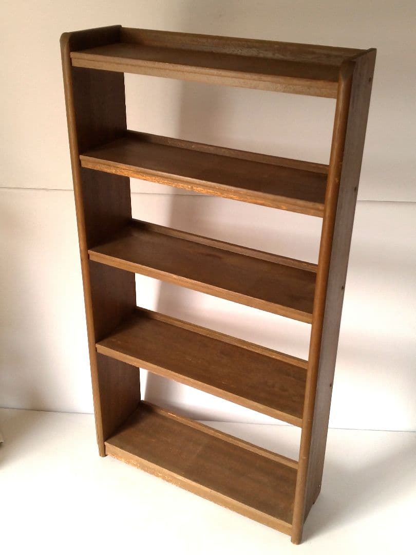 【昭和レトロ】ブックシェルフ 5段 本棚