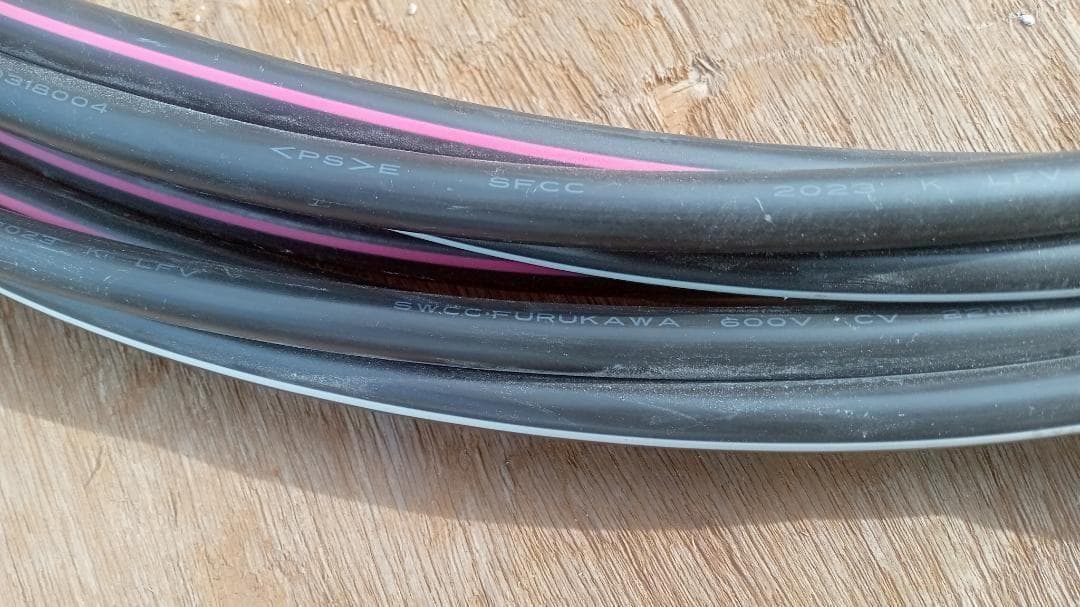 CVTケーブル　3×22　古河　No.514