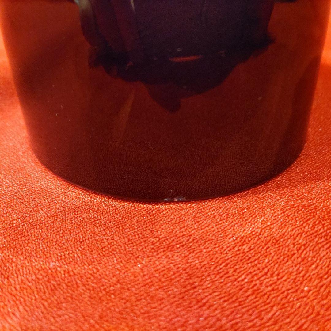 三代 徳田八十吉 彩釉 碧明釉 花入 人間国宝 花器 花瓶 九谷焼