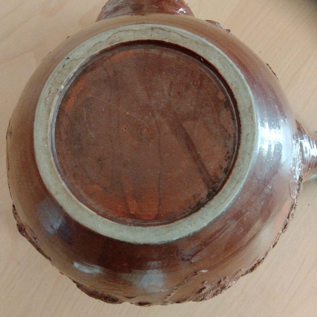 相馬焼　大堀相馬焼　特大　急須　置物　骨董品