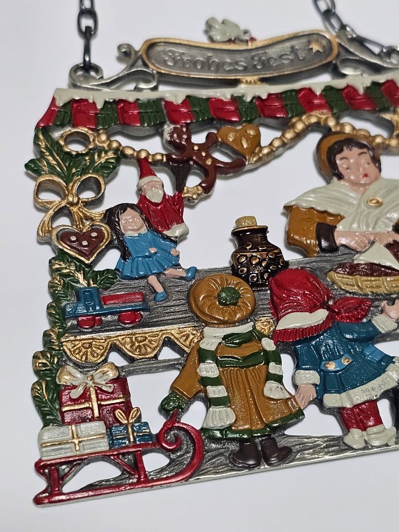 KUHN社/キューン社 クリスマス 壁飾り★ドイツ製 ZINN 錫