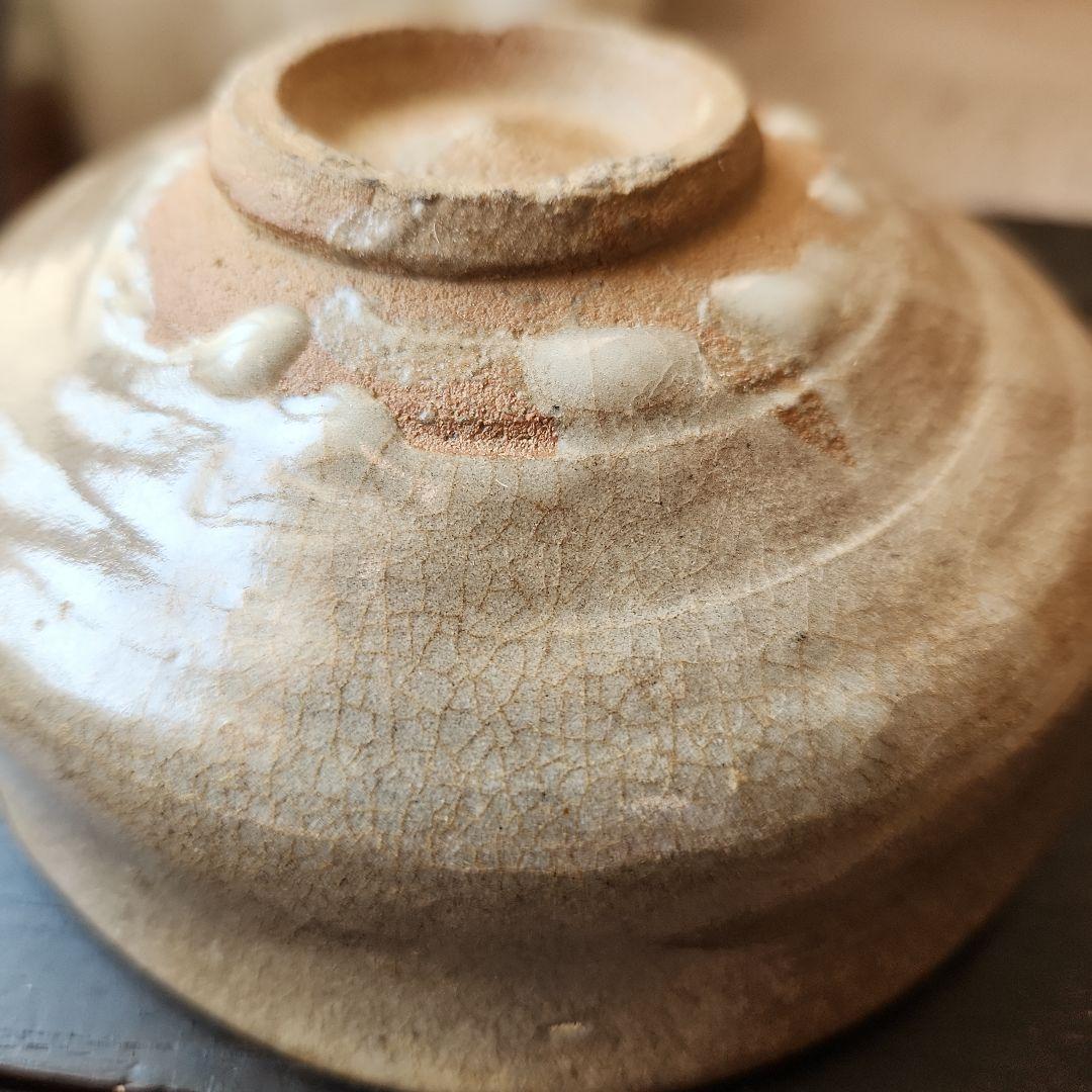 古唐津　馬盥茶碗　桃山から江戸初期