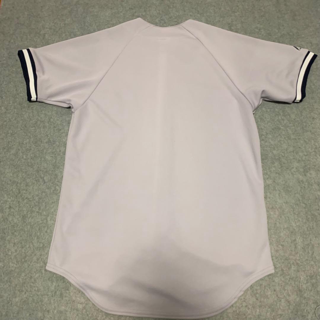 美品 90s Majestic YANKEES ヤンキース ベースボールシャツ