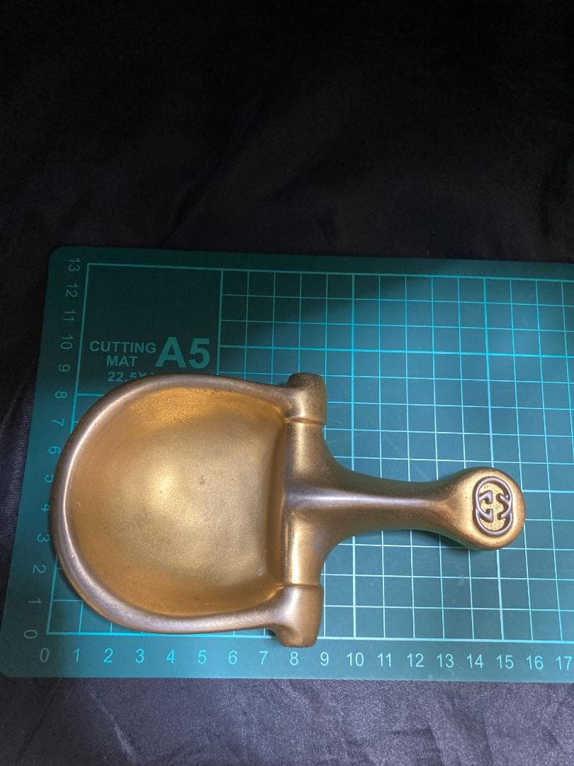 グッチ ホースビット トリンケットトレイ ゴールド トレー