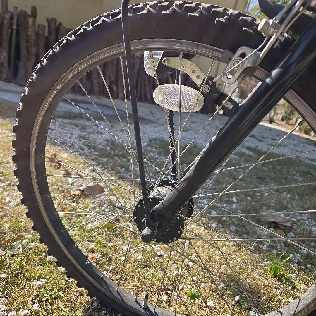 子供用自転車 グリーン 24インチ6段変速マウンテン【お値下げ】