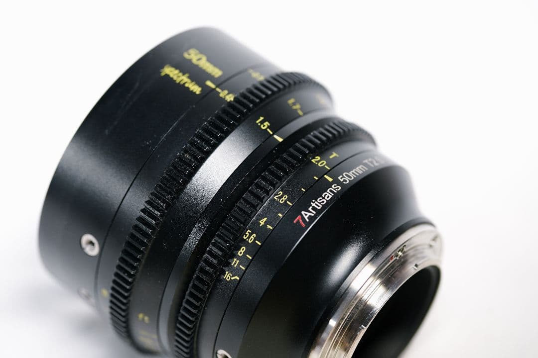 7Artisans 50mm T2.0 シネマレンズ シネレンズ Eマウント