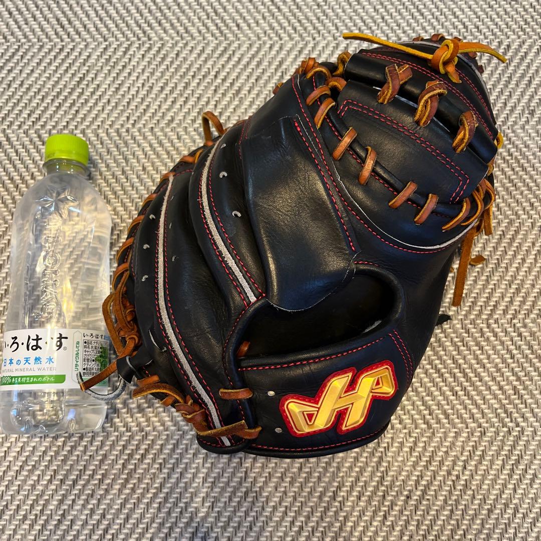 ハタケヤマ　硬式用キャッチャーミット PBW-7208B 廃盤モデル