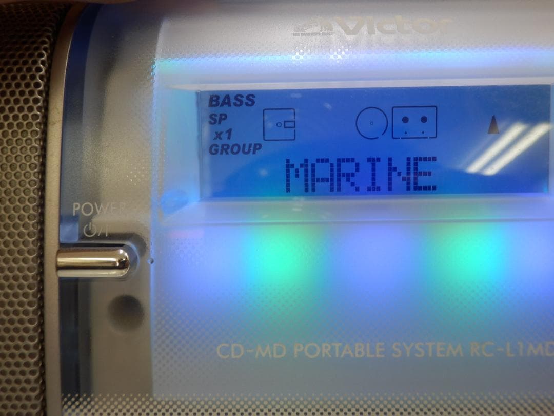 Victor ビクター CD-MDラジカセ RC-L1MD Clavia