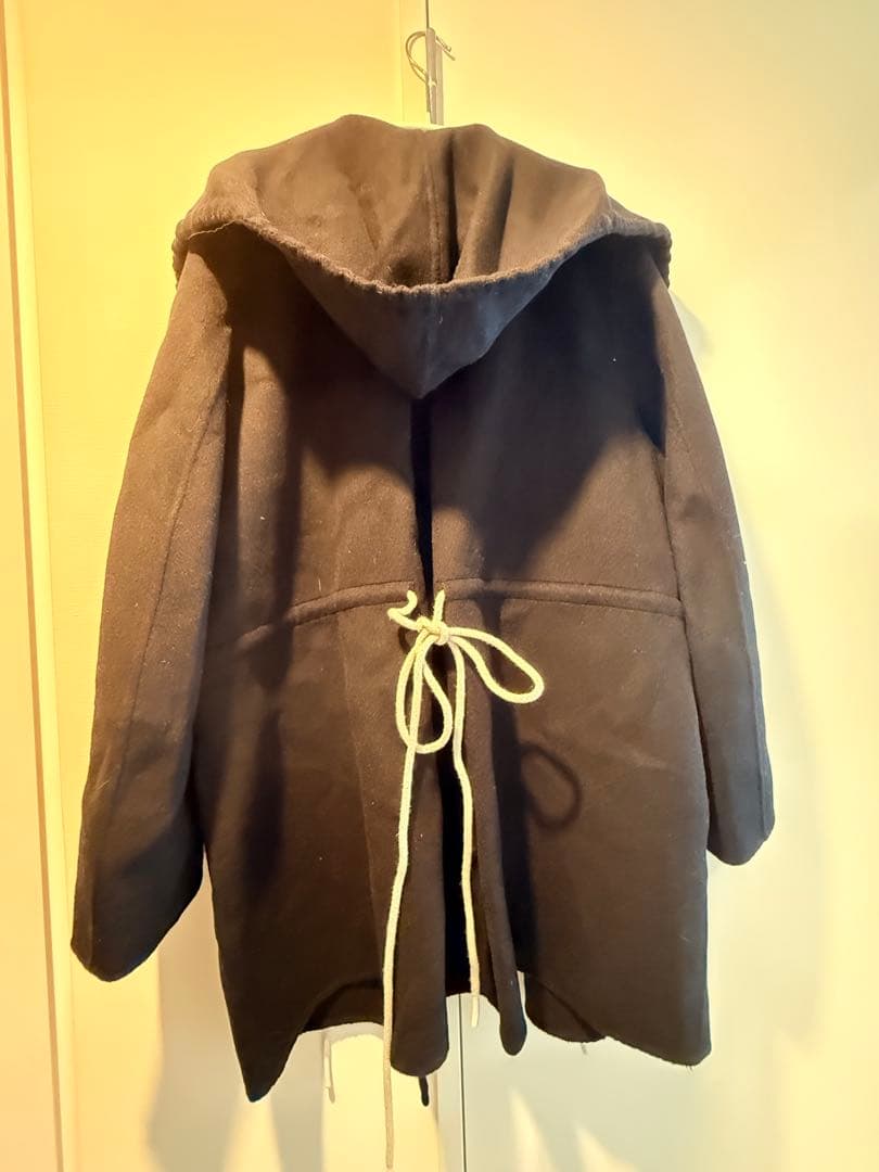 ジャケット・アウター Toteme Drawstring Wool Hooded Jacket