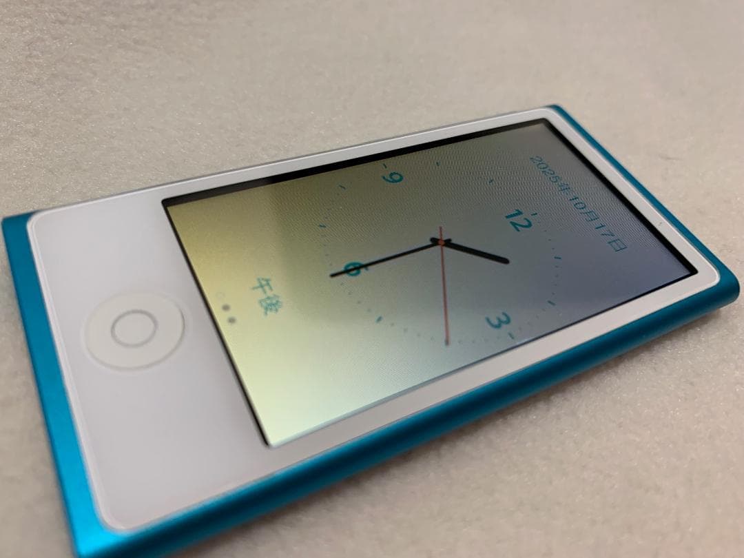 【美品】Apple iPod nano 第7世代 16GB ブルー