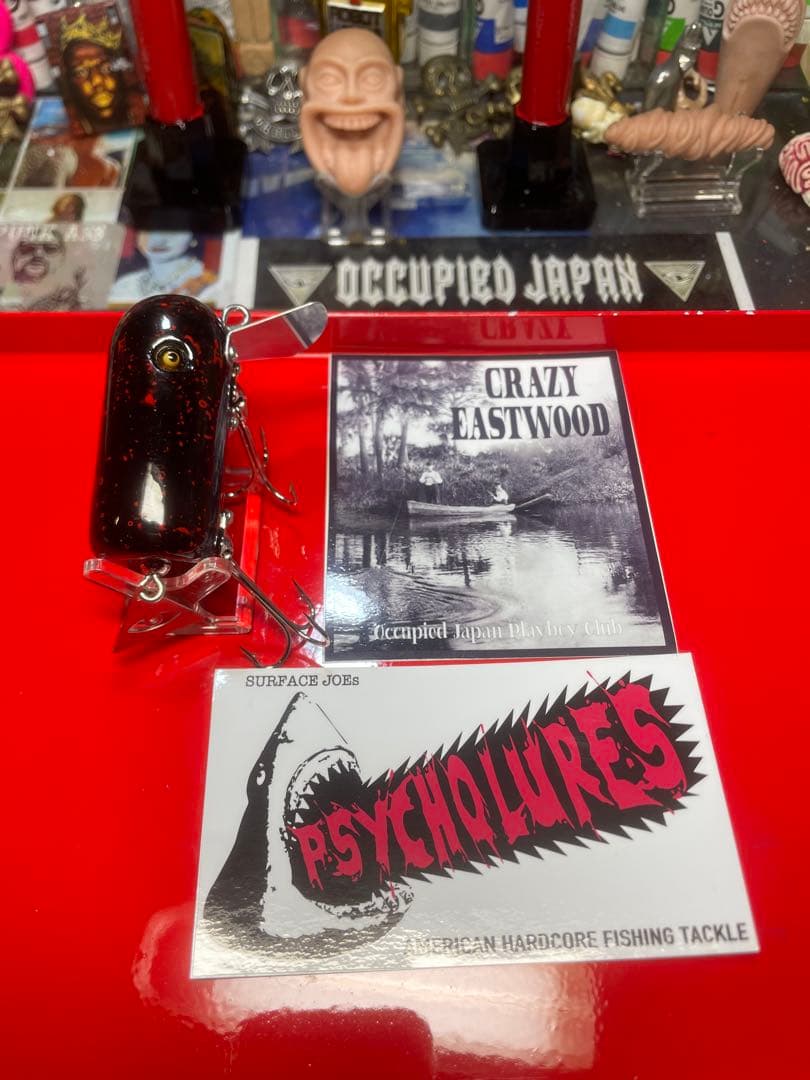 サーフェイスジョー　表層暴鮫　漆塗り　宝物ルアー　ノイジー