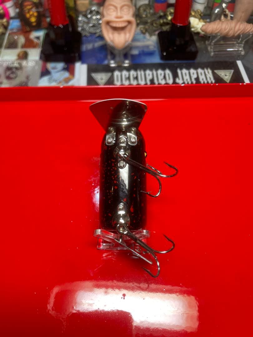 サーフェイスジョー　表層暴鮫　漆塗り　宝物ルアー　ノイジー