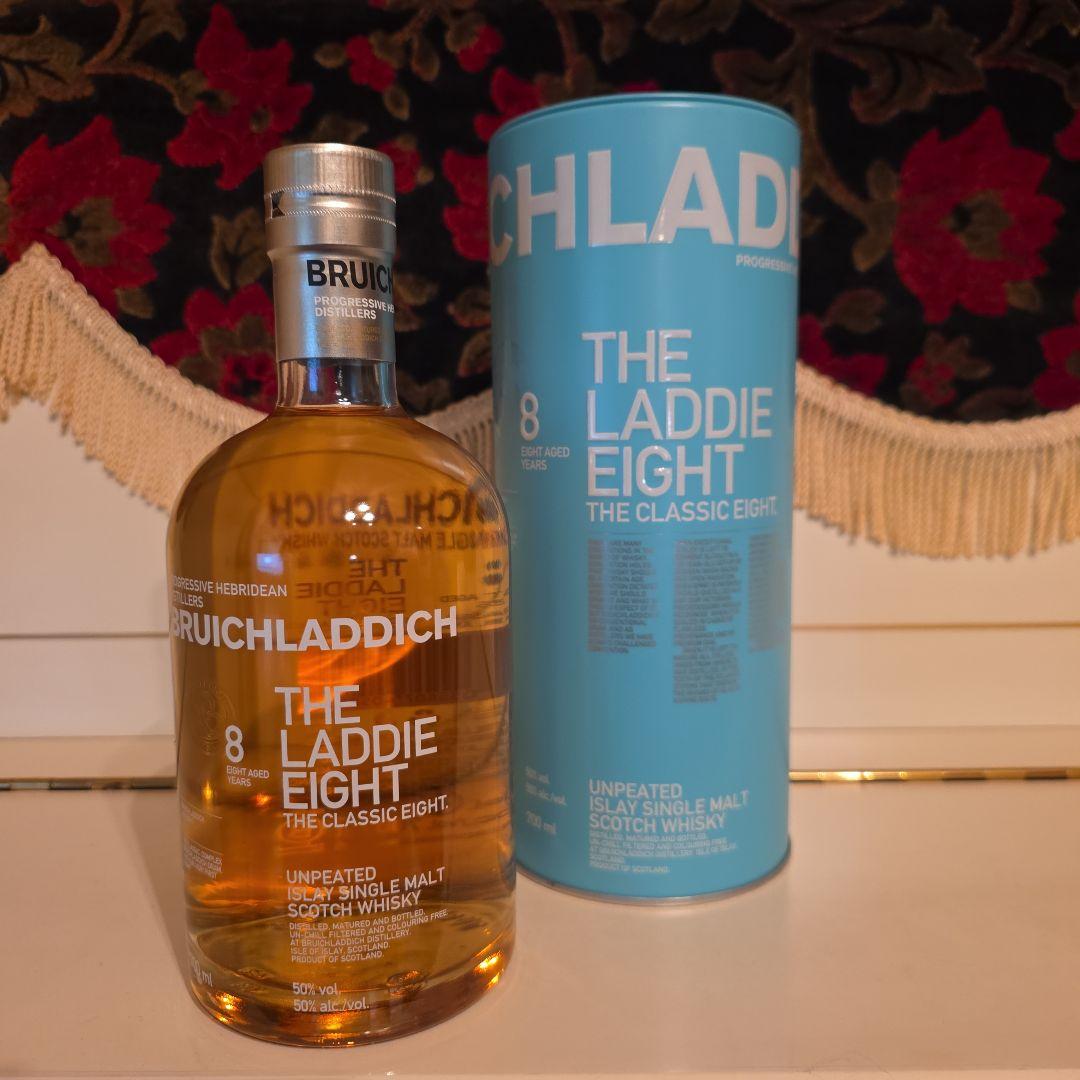 (新品) [生産 終売] ブルイックラディ8年 希少 8,900円 !