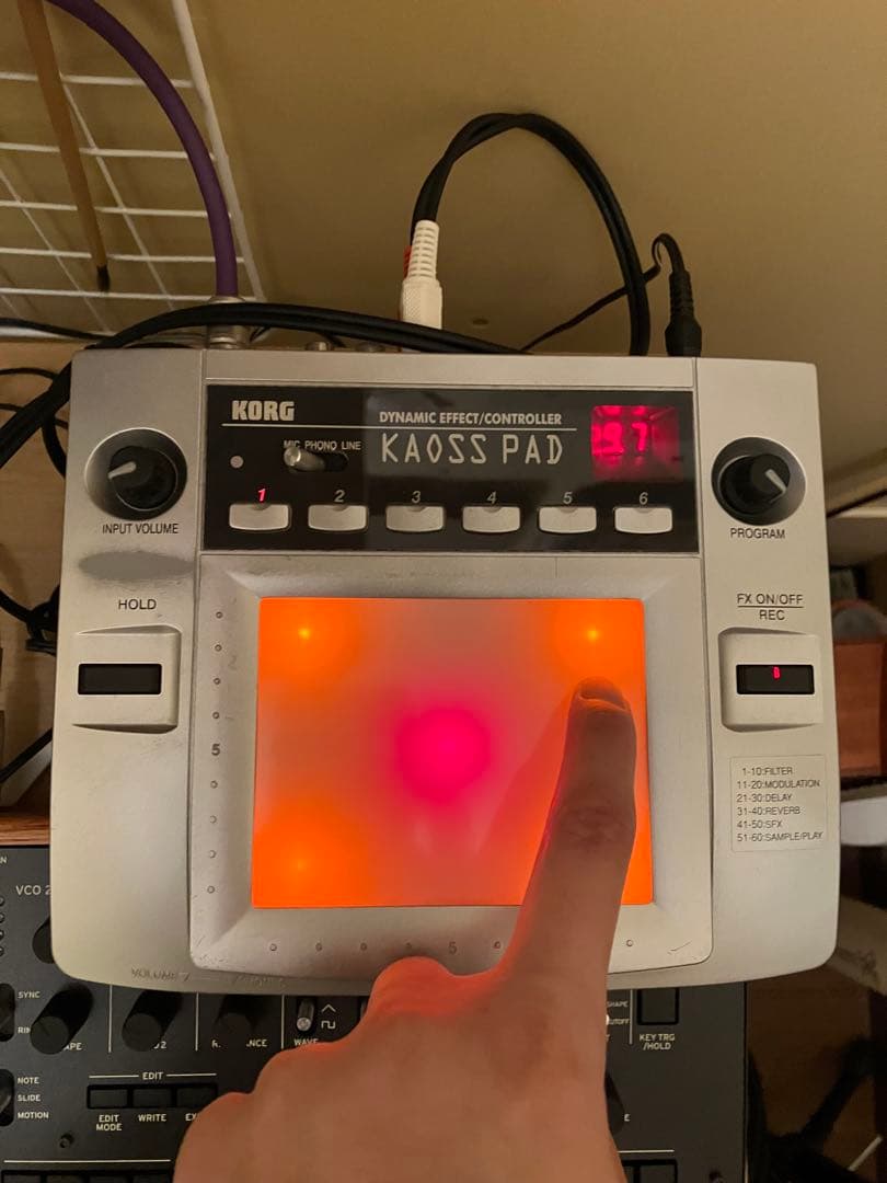 KORG KAOSS PAD ダイナミックエフェクトコントローラー