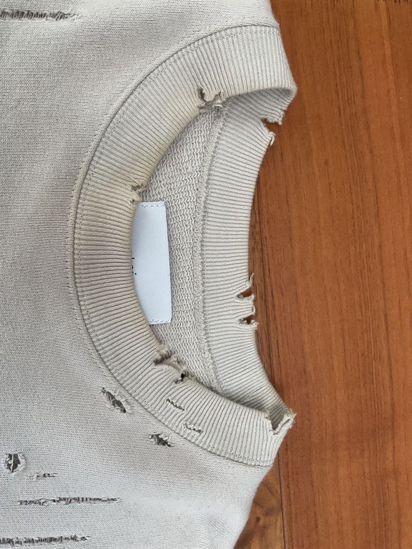 steinダメージ加工スウェット サイズS