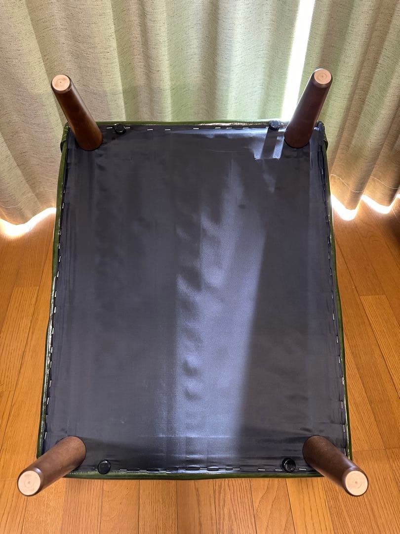 ニコアンド グリーン 1人掛けソファ 美品