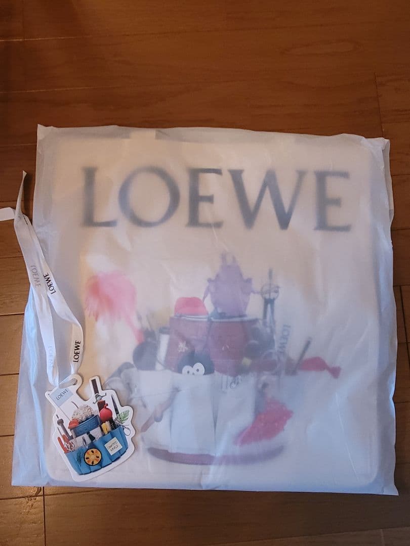 ロエベLOEWEクラフテッド・ワールド展限定ノベルティトートバッグ 非売品