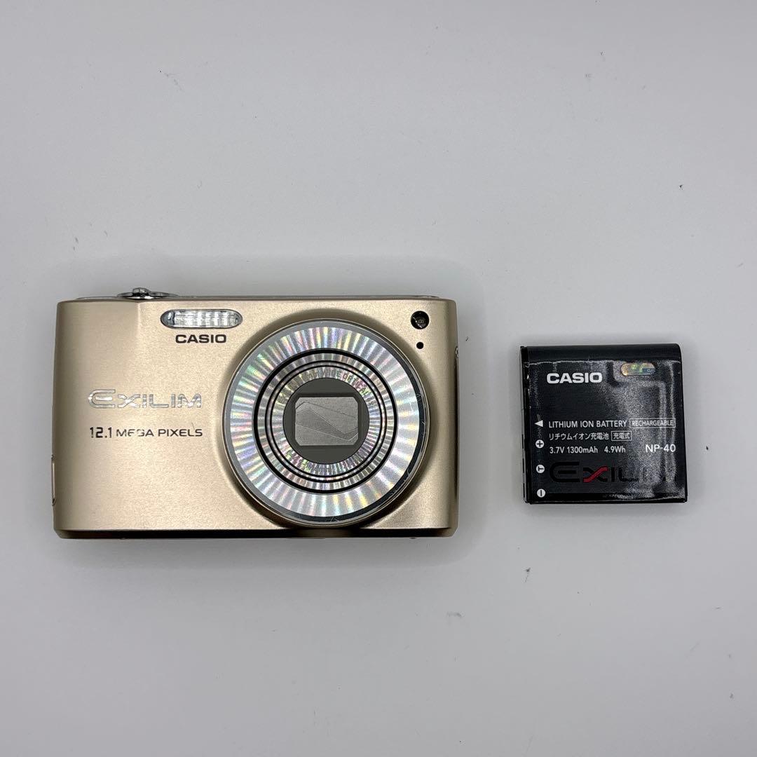 CASIO EXILIM EX-Z400 カシオ　デジカメ　コンデジ　ゴールド