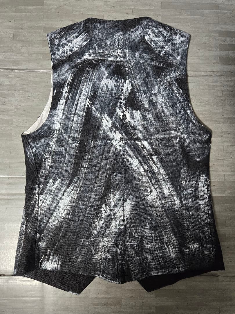 Atelier Aura スウェディッシュリネン ペイントベスト 44