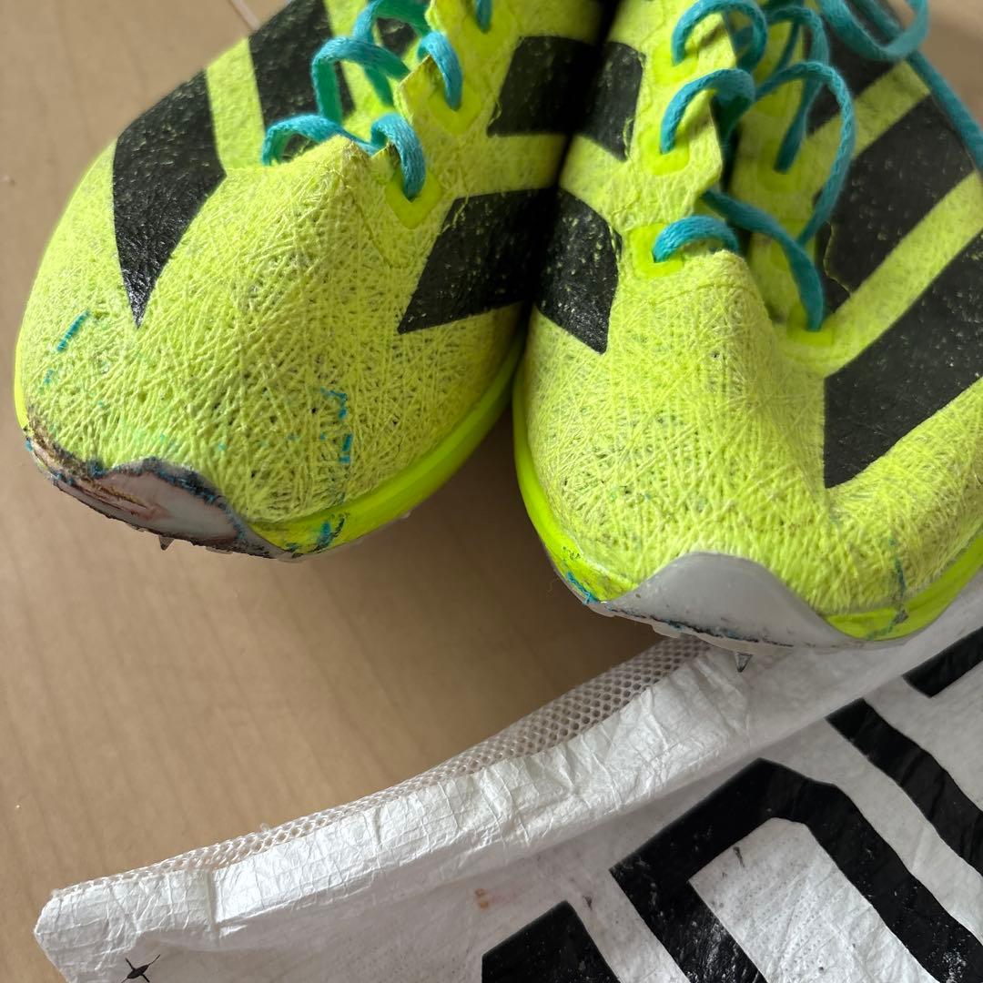 アディゼロprimesp3 鵜澤飛羽サイン入りシューズケース サイズ26.5