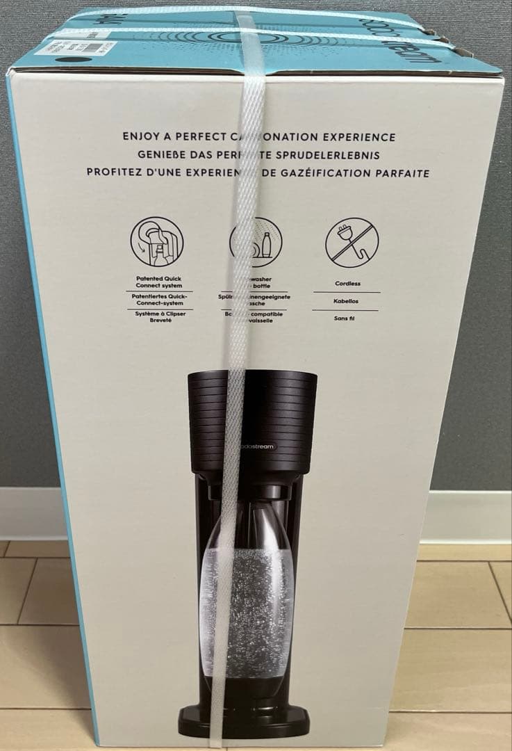 【新品未開封】sodastream GAIA 炭酸水メーカー　ソーダストリーム