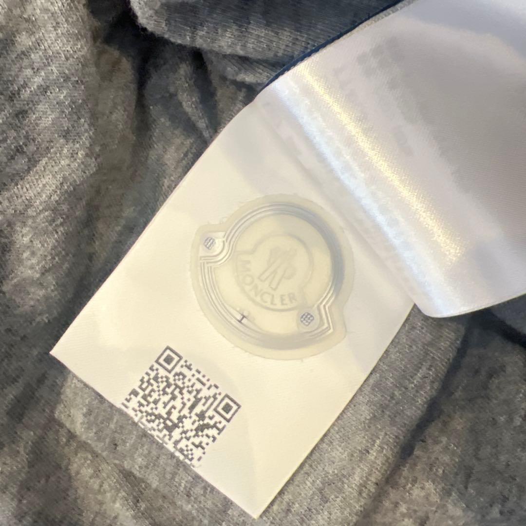 モンクレールダウン　ネイビー　フード付きネイビーおくるみ・ブランケット