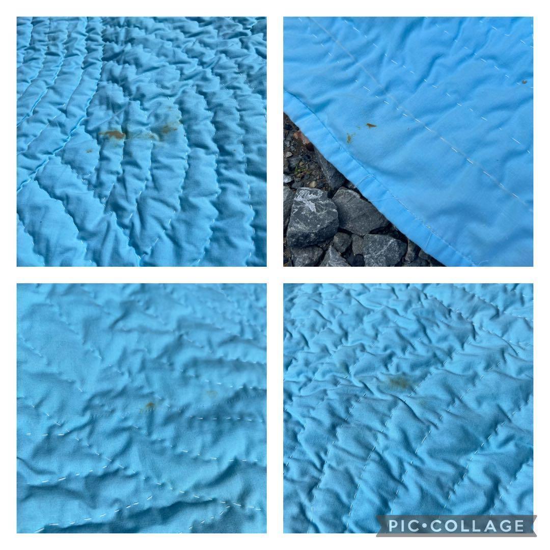 USED USA古着 大判ラグ キルティング パッチワーク vintage