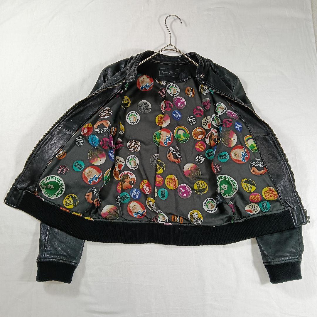 専用✨【山羊革】HYSTERIC GLAMOUR　シングルライダースジャケット