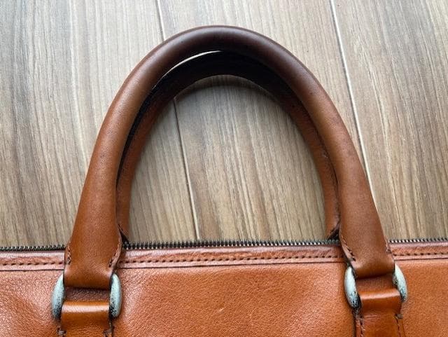 柏餅【状態良し】SLOW / スロー ビジネスバッグ 本革/レザー