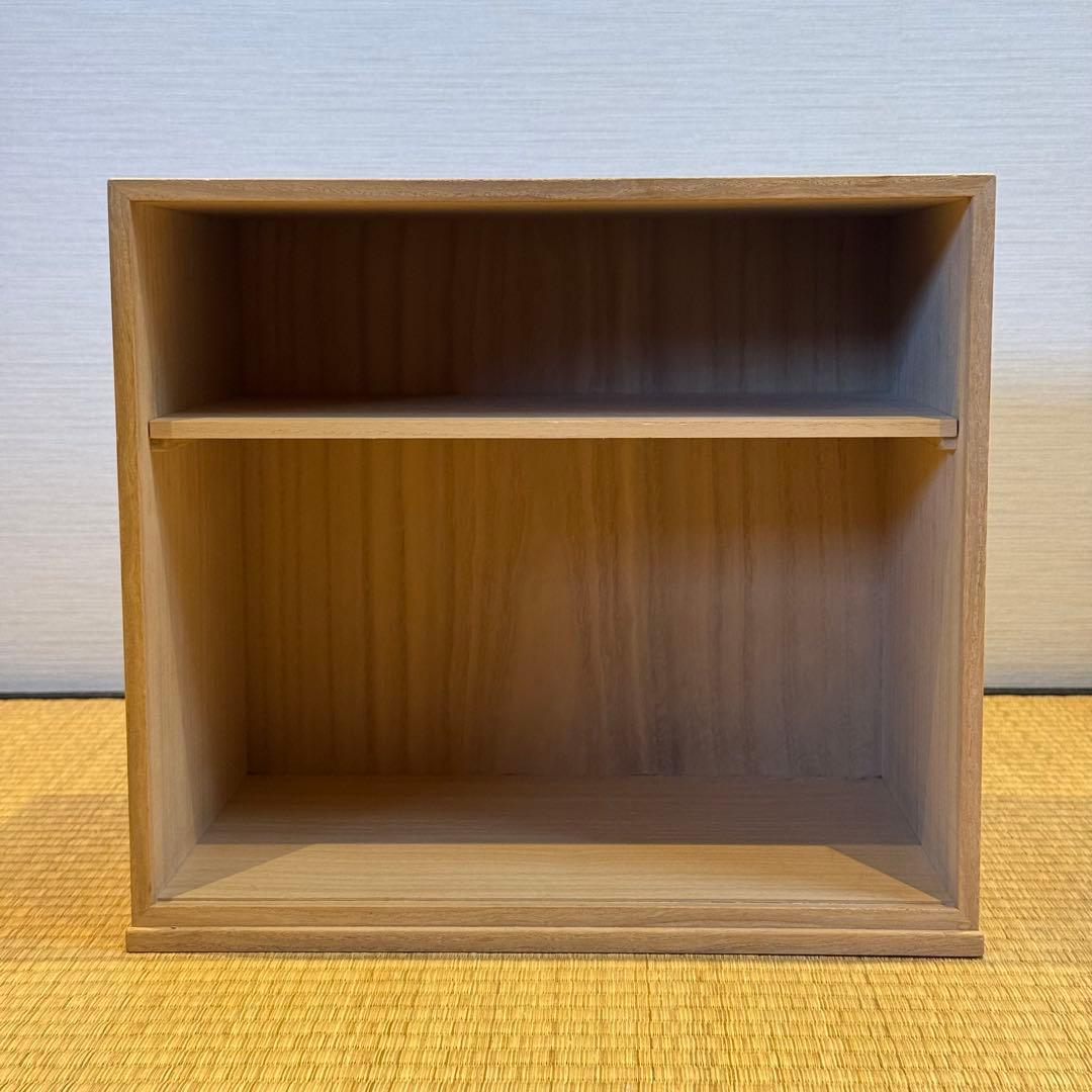 指物師 萩井一丘 作 桐器局 共箱 美品 未使用 茶道具