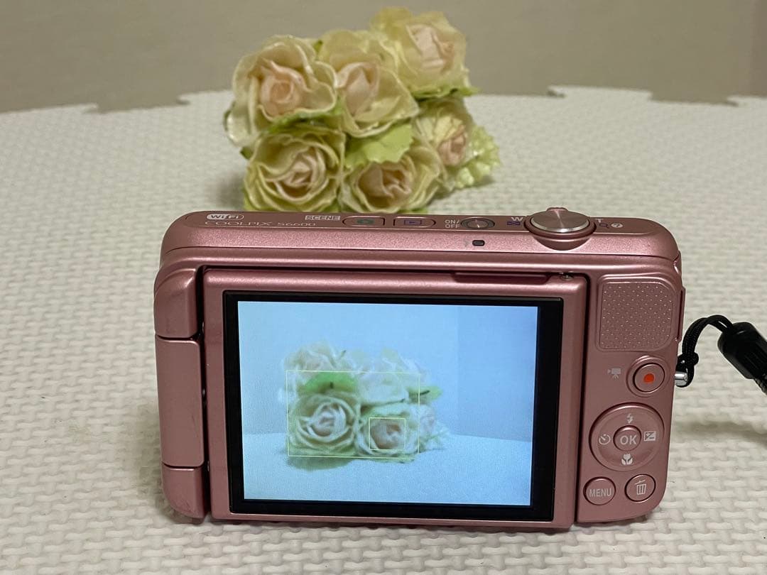 【美品】★Nikon COOLPIX S6600 SILKY PINK.