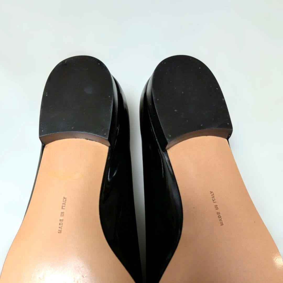 未使用 サルヴァトーレフェラガモ ヴァラ ゴールド チェーンモチーフローファー