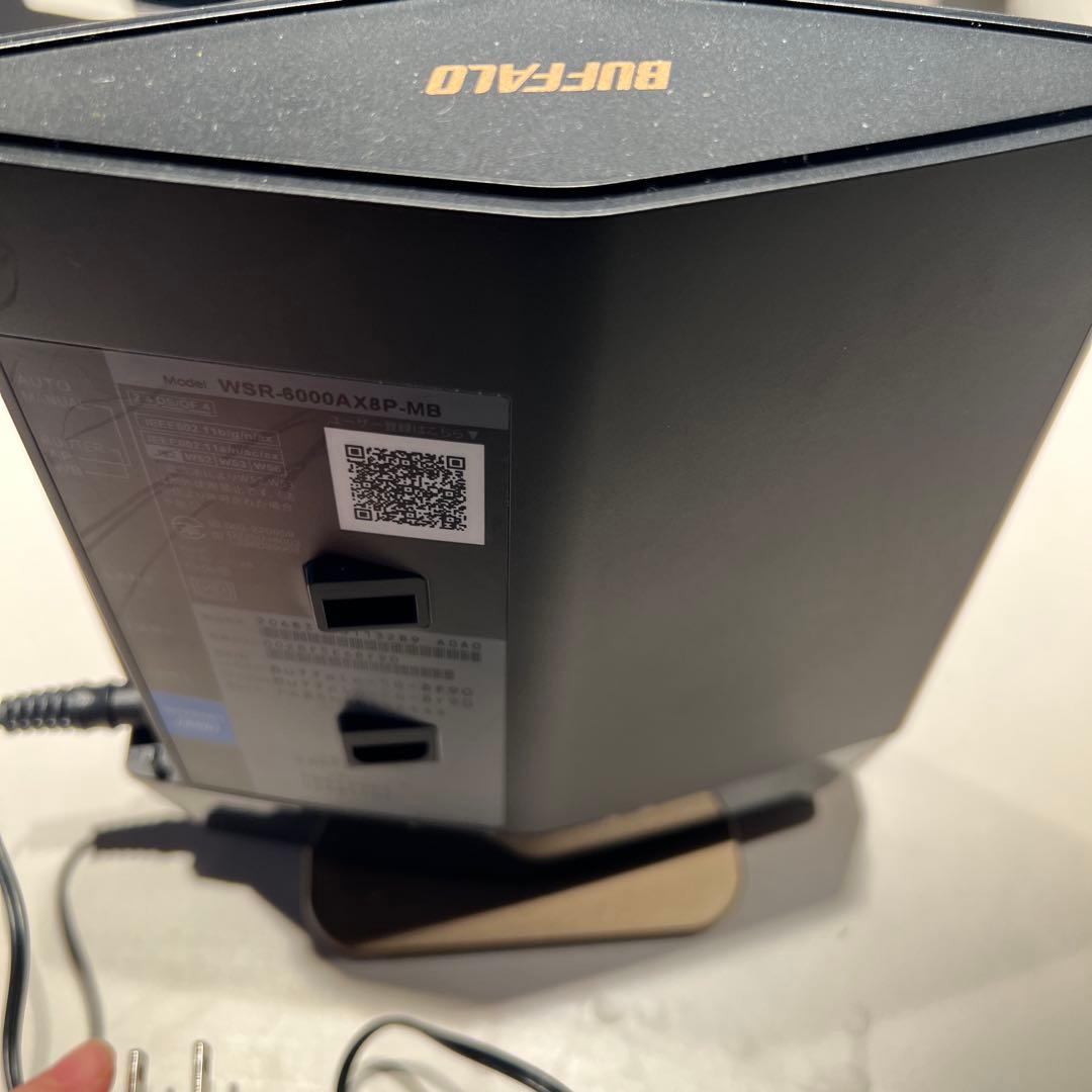 BUFFALO WIFIルーター WSR-6000AX8P-MB