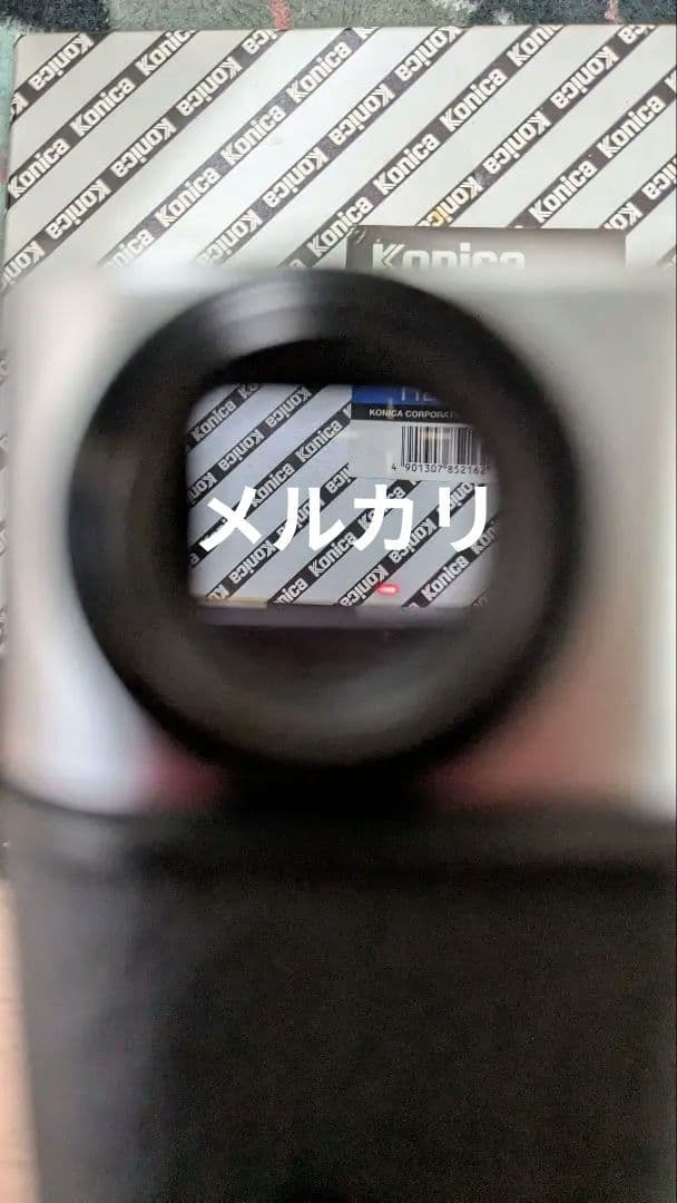 コニカ ヘキサー シルバー 極美品 カメラ フィルム 箱付き