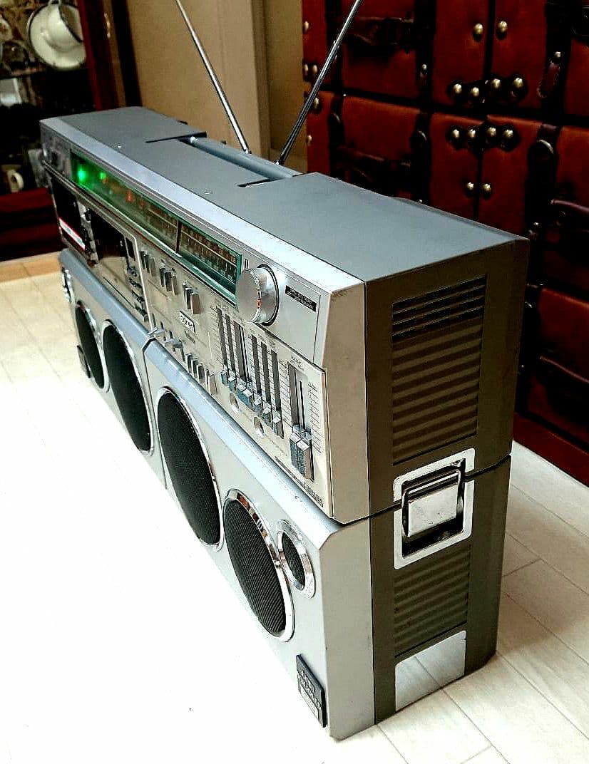 ✨貴重な大型ラジカセ TOSHIBA MacKenzie RT-S98　レトロ