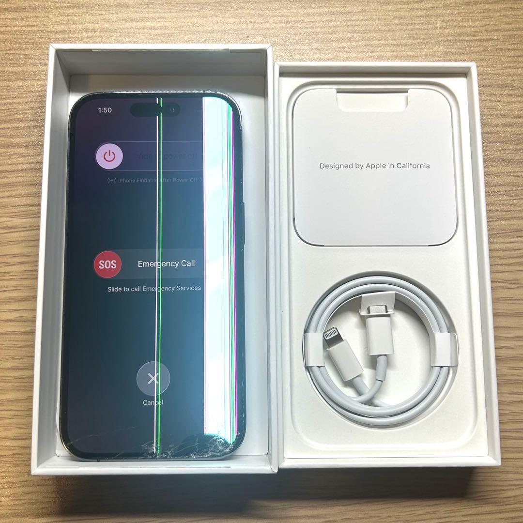 【ジャンク】iPhone14pro 256GB ディープパープル