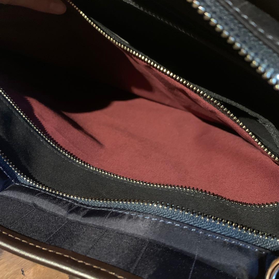 【超美品】ポールスミス　ネイビー　ビジネスバック　2way Paul Smith