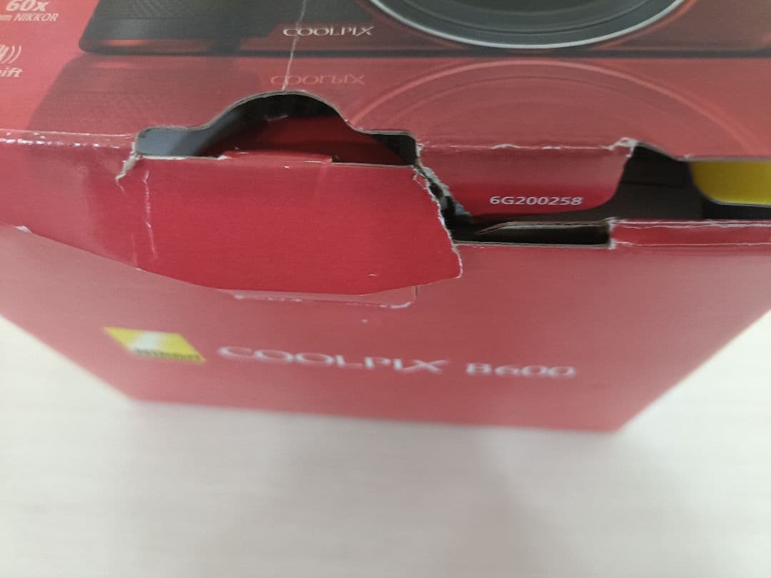 【美品♪】Nikon COOLPIX B600 レッド