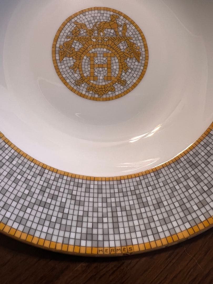 HERMES モザイクデザイン 22cm 箱無し