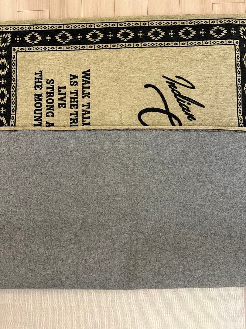 ラグマット BasShu NATIVE RUG インディアンモチーフ ラグ