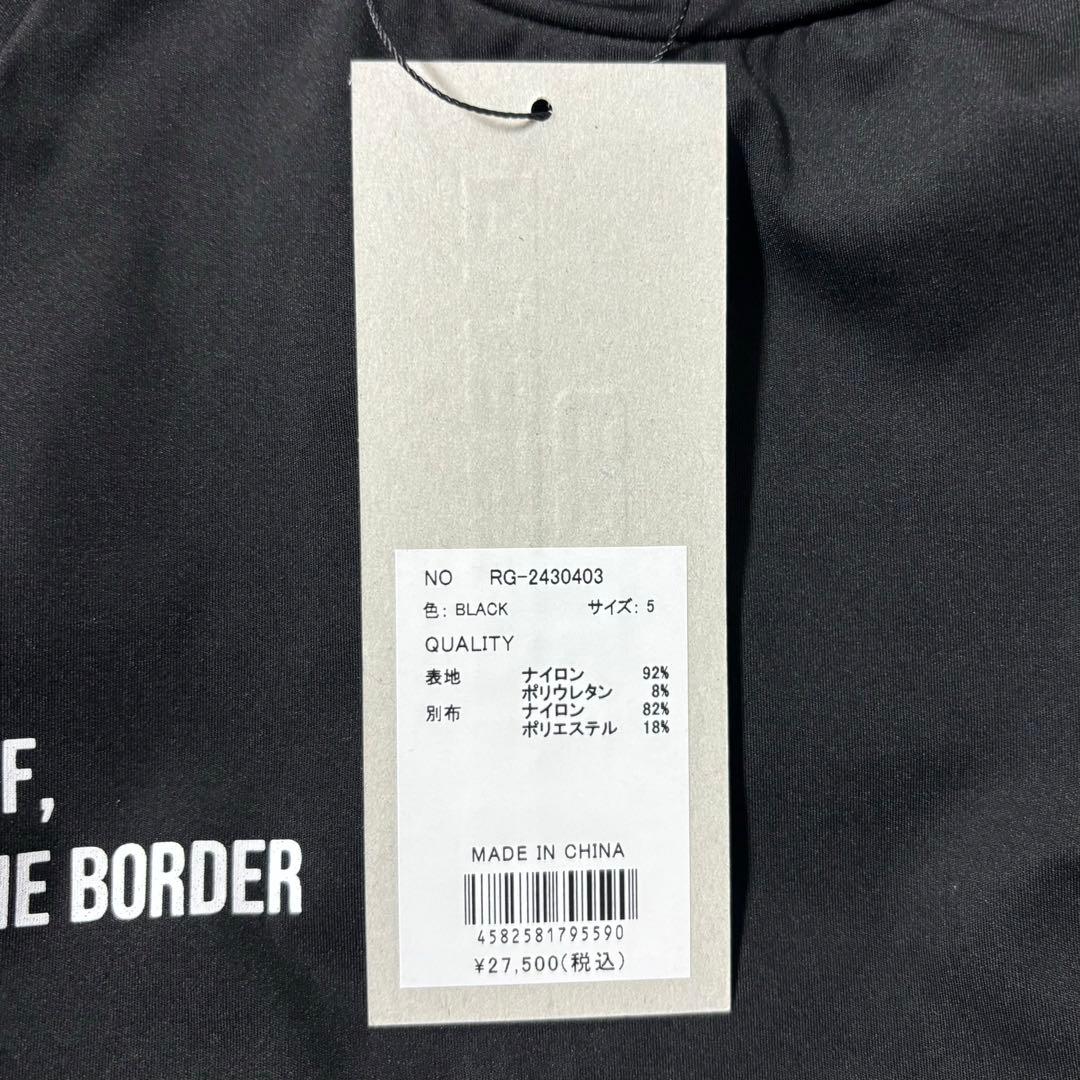 新品 ラッセルノ ゴルフ ウィンド ブレーク インナー ブラック L 5